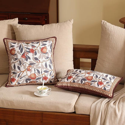 patdrea Designer Throw Pillow Covers Set of 2, Decorative Lumbar Pillowcases - Image 9