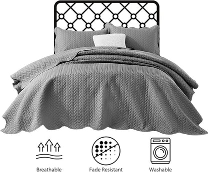 IR Imperial Rooms California King Quilt Bedding Set Size + 2 Pillow Shams - Image 9