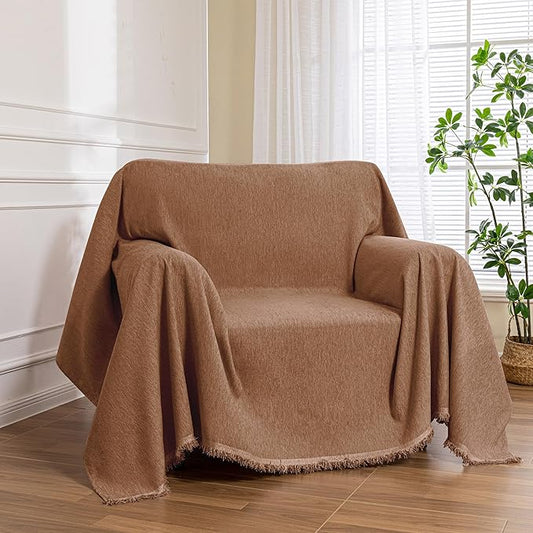 MEETSKY Oversized Chair Cover Armchair Small Couch Cover Single Sofa Cover by MEETSKY