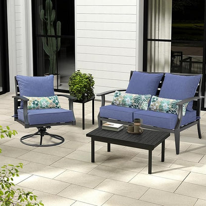 Aoodor Outdoor Chair Cushion, 24 x 24 Inch Water-Resistant, Fade-Resistant - Image 8