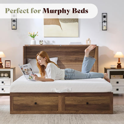 amerlife 6" queen tri-fold memory foam mattress with, package contents