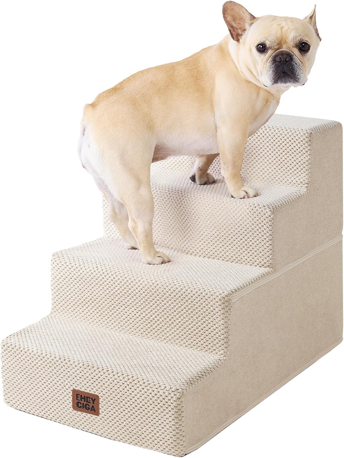 eheyciga dog stairs for bed 18" h, 4-step, main product view