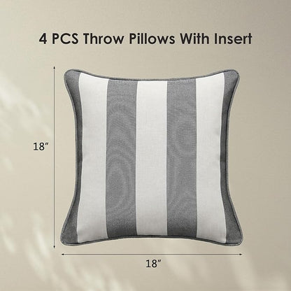 Decorative Outdoor Water Repellent Throw Pillows - Image 7