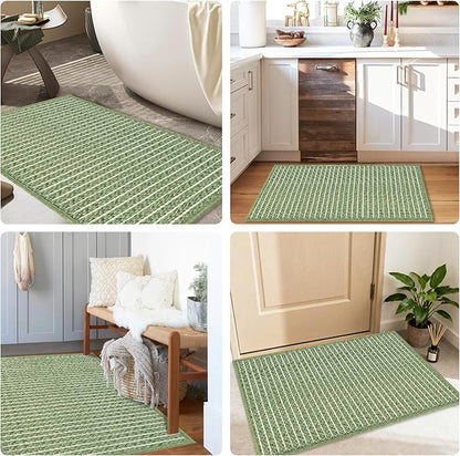 Small Bathroom Rugs, Washable Luxury Bath Rug - Image 4