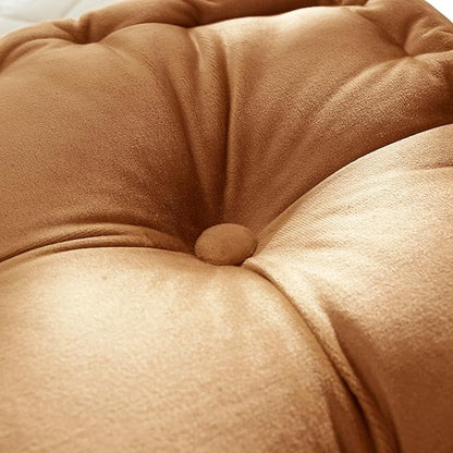 vctops Fall Square Solid Color Velvet Seat Cushion - Image 7