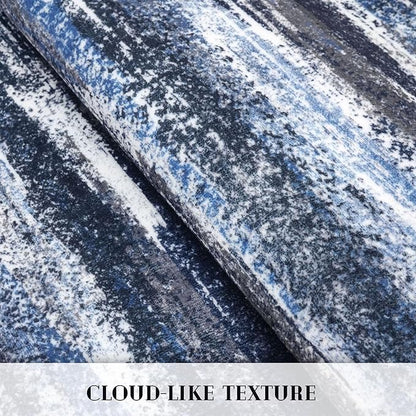 Modern Abstract Hallway Runner Rug - Image 8