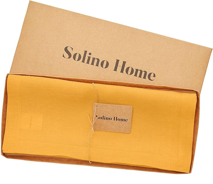 Solino Home Linen Table Runner 108 Inches Long - Image 5
