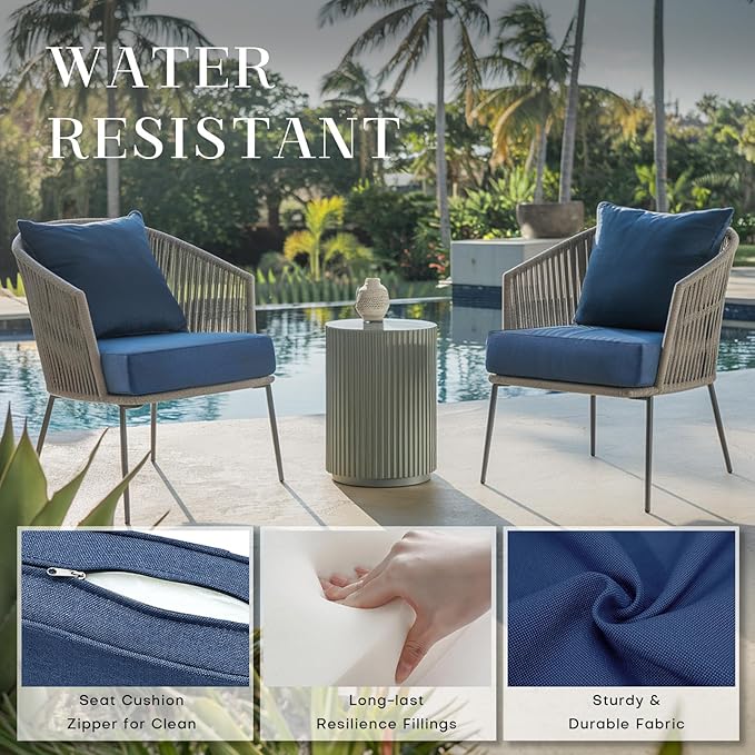Rilyson Patio Cushions for Outdoor Furniture - Image 4