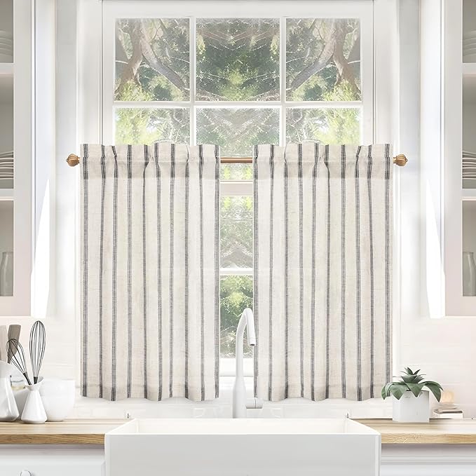 DriftAway Kitchen Tier Curtains by DriftAway