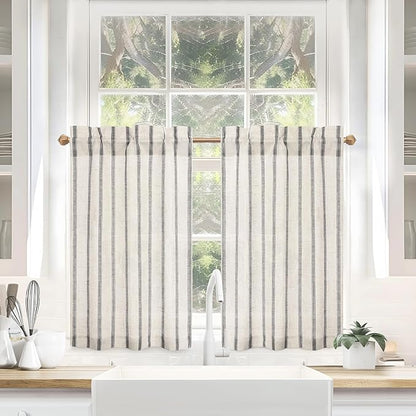 DriftAway Kitchen Tier Curtains by DriftAway