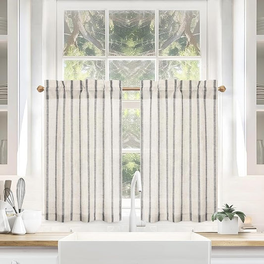 DriftAway Kitchen Tier Curtains by DriftAway