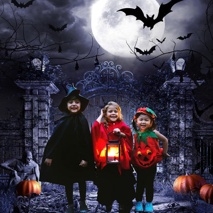Avezano Halloween Photography Backdrop 7x10ft