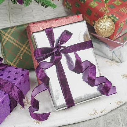 MEEDEE Purple Velvet Ribbon - Image 4