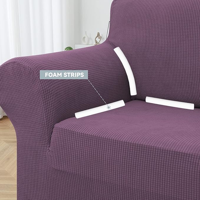 LURKA Stretch Oversized Sofa Slipcovers 1 Piece Couch Covers - Image 3