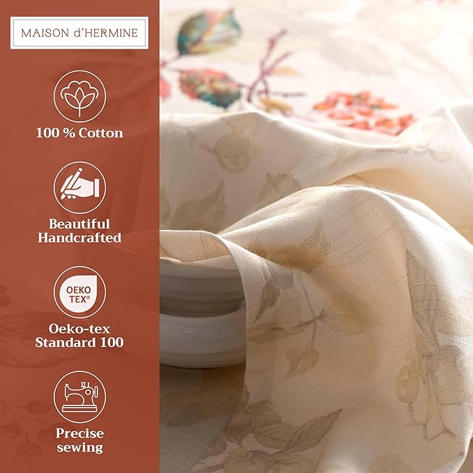 Maison d' Hermine Cloth Napkins Set of 4 100% Cotton - Image 2