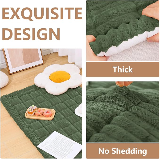 Smiry Couch Cover for Dogs Washable, Non Slip Fuzzy Pet Couch Covers for 3 - Image 3