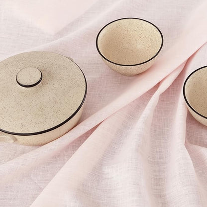 Solino Home Linen Pink Table Runner 120 Inches Long - Image 3