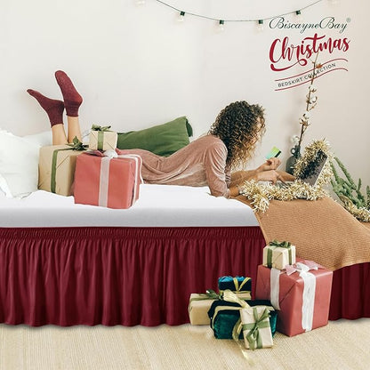 Biscaynebay Wrap Around Bed Skirts - Image 2