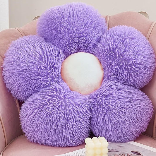 MorroMorn Flower Pillow Shaped Throw Pillows by MorroMorn