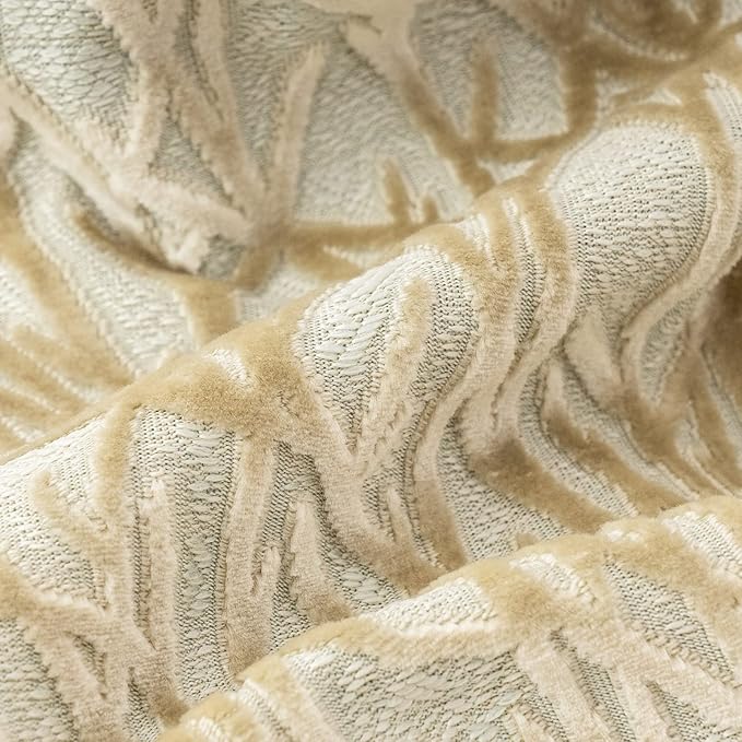 Yangest Beige Twigs Throw Pillow Cover Branches Velvet Cushion Case Neutral - Image 3