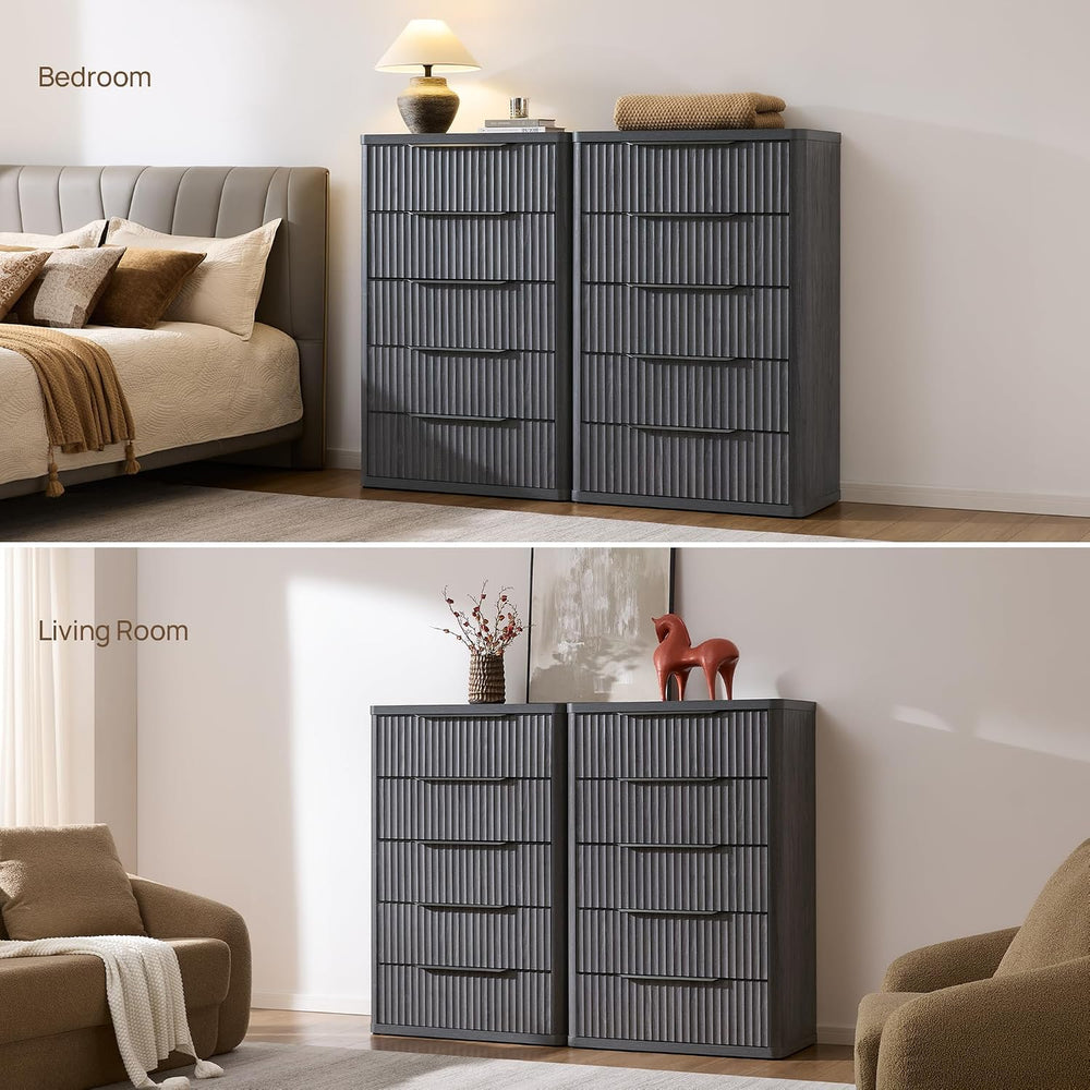 SICOTAS Dresser for Bedroom - 50.7" Tall Dressers & Chests of Drawers