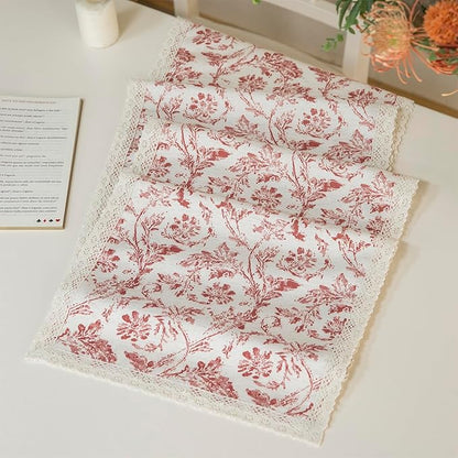 Vintage Floral Table Runner - Image 7