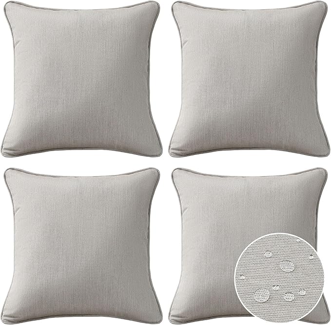 Sunbrella Decorative Outdoor Water Repellent Throw Pillows by Unimatta