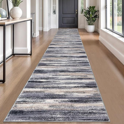 Modern Abstract Runner Rug 2.6x18 by lansny
