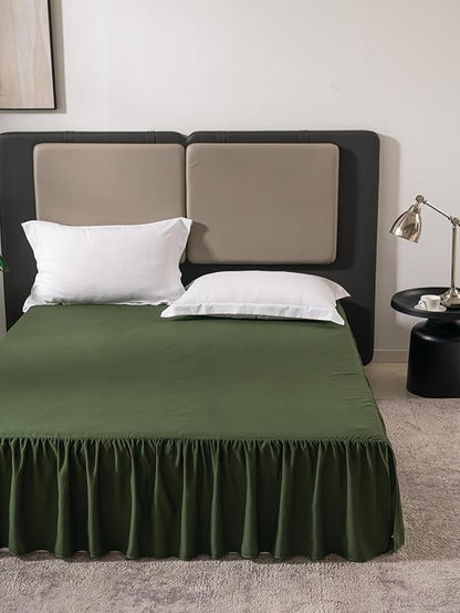Bed Skirt Queen Size Ruffled Bed Skirt - Image 2