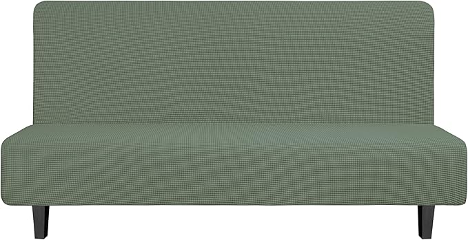Easy-Going Stretch Futon Slipcover Armless Futon Bed Cover Furniture Protector by Easy-Going