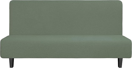 Easy-Going Stretch Futon Slipcover Armless Futon Bed Cover Furniture Protector by Easy-Going