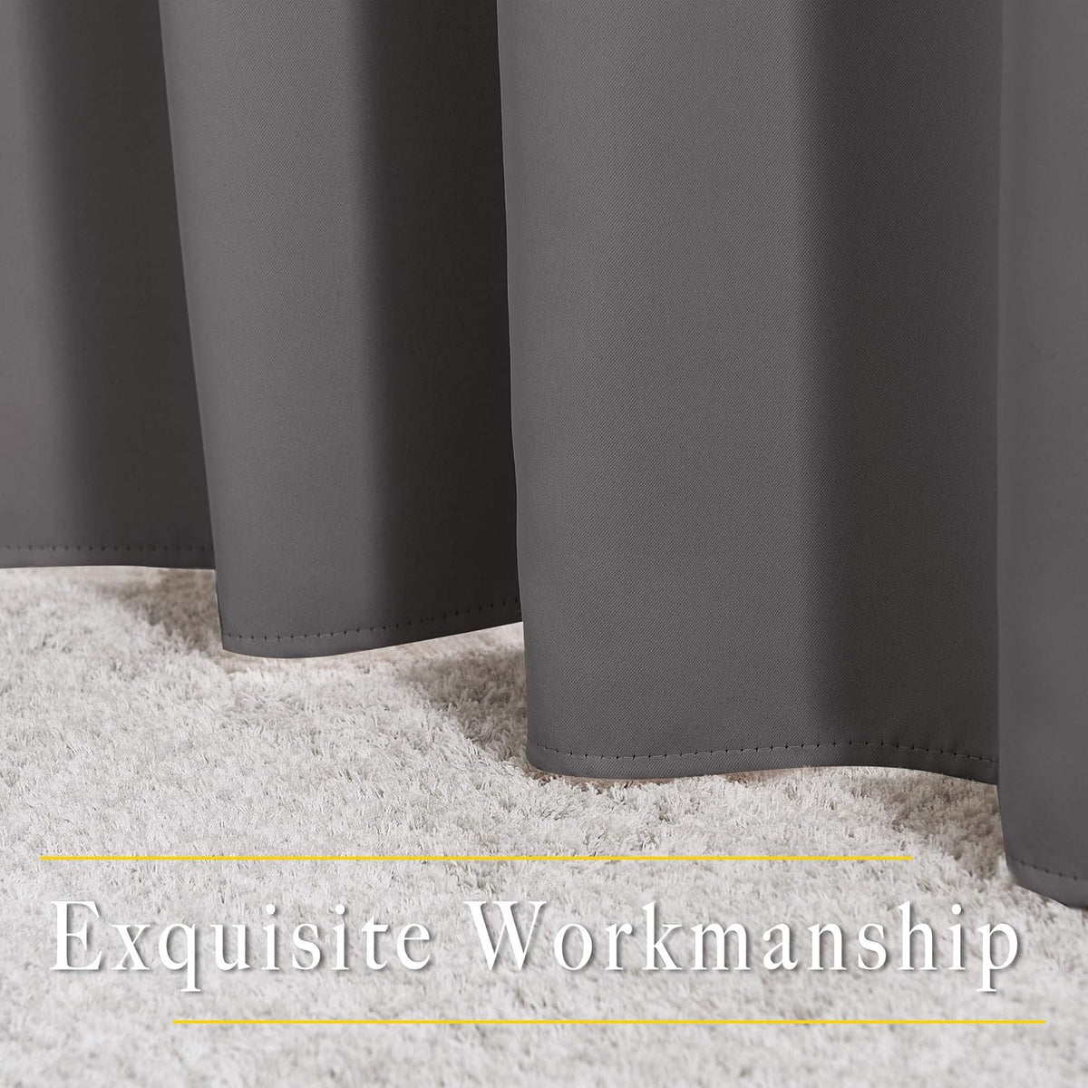 nicetown blackout curtains panels for bedroom - 3, package contents
