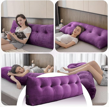 Large Bolster Triangular Headboard Wedge Backrest Positioning Support Bed Rest - Image 4