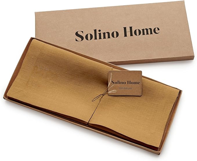 Solino Home Linen Table Runner 36 Inches - Image 5