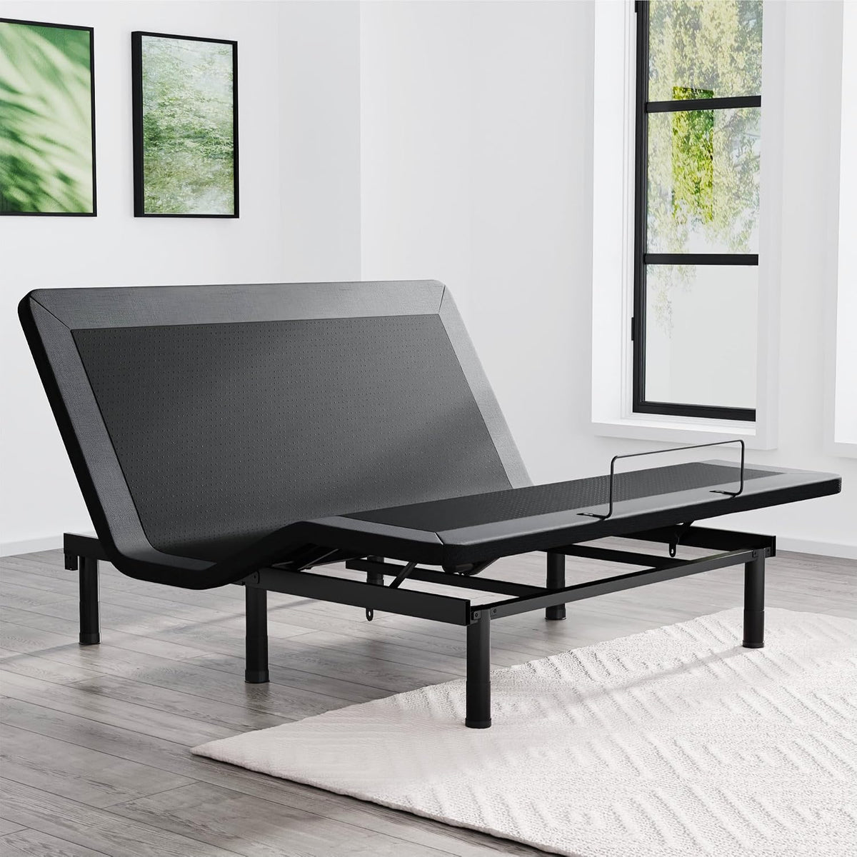 sunsgrove california king adjustable bed frame with wireless, main product view