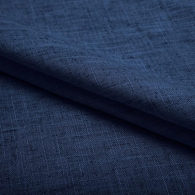 Pitalk Navy Blue Curtains 54 Inch Length - Image 6