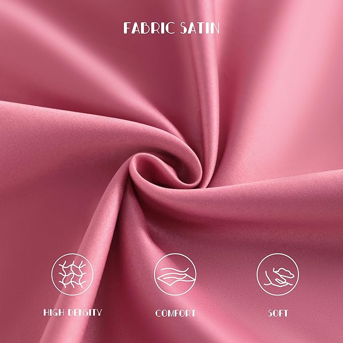 NTBAY Zippered Silk Satin Toddler Pillowcases - Image 2