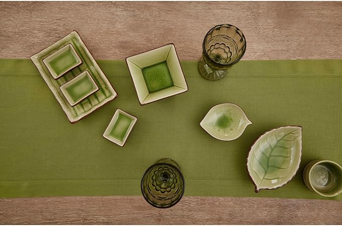 Solino Home Linen Table Runner 120 Inches Long - Image 3