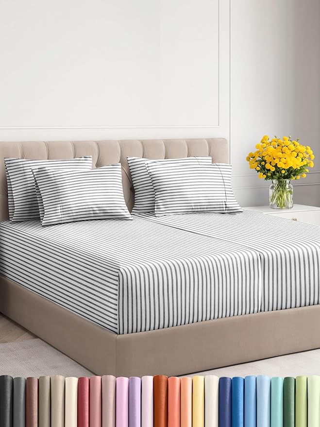 Extra Deep Split King Sheet Set by CGKUnlimited
