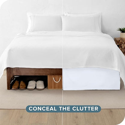Bare Home Queen Bed Skirt - Image 3