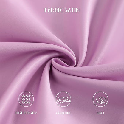 NTBAY Zippered Silk Satin Toddler Pillowcases - Image 2
