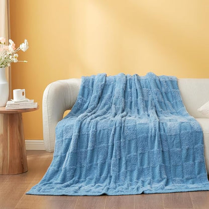 Snuggle Sac Faux Fur Throw Blanket - Image 6