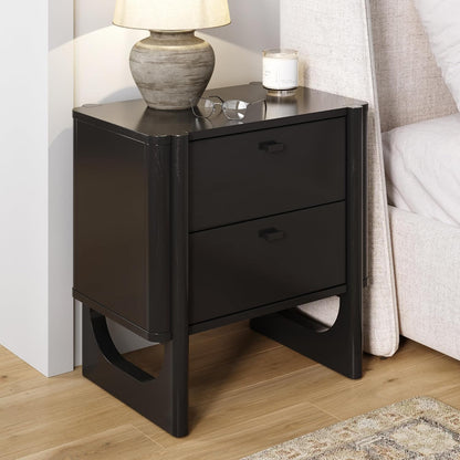 nathan james solace mid century modern 2 drawer, main product view
