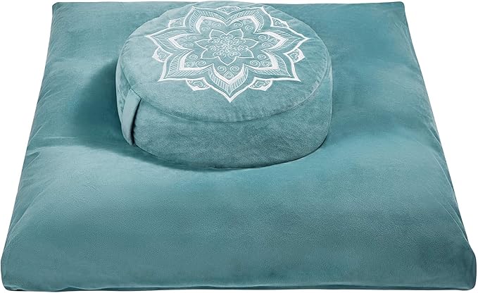 Meditation Zafu Cushion Set by HUNNIDSPACE