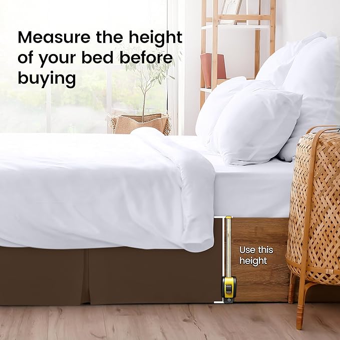 Utopia Bedding Twin Bed Skirt - Image 4