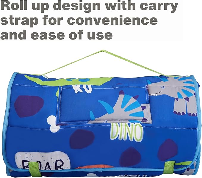 EVERYDAY KIDS Nap Mat with Removable Pillow - Image 5