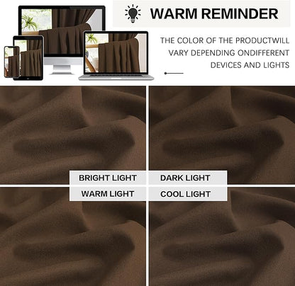 KEQIAOSUOCAI Linen Blackout Door Curtains - Image 8