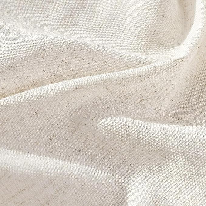 102 Inch Long Curtains Pinch Pleat Linen Curtains - Image 5