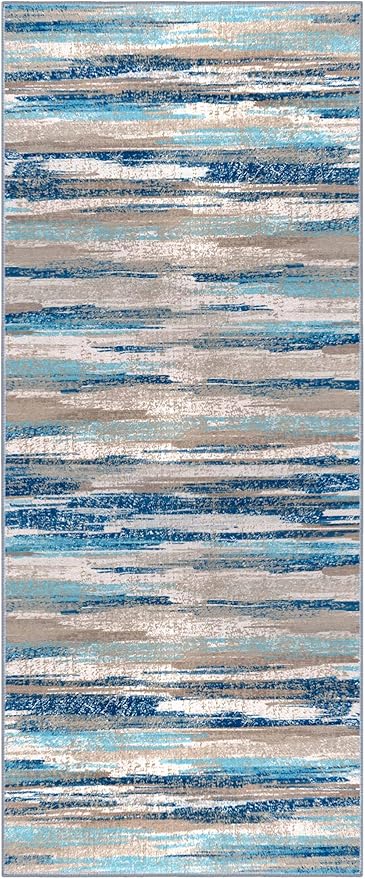 Modern Abstract Runner Rug 2x5 - Image 9