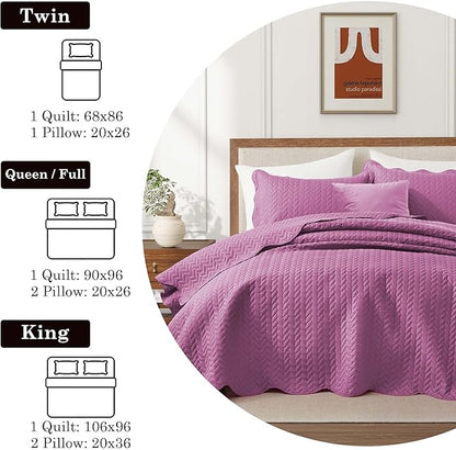 IR Imperial Rooms 8 Pack California King Quilt Bedding Set - Image 6